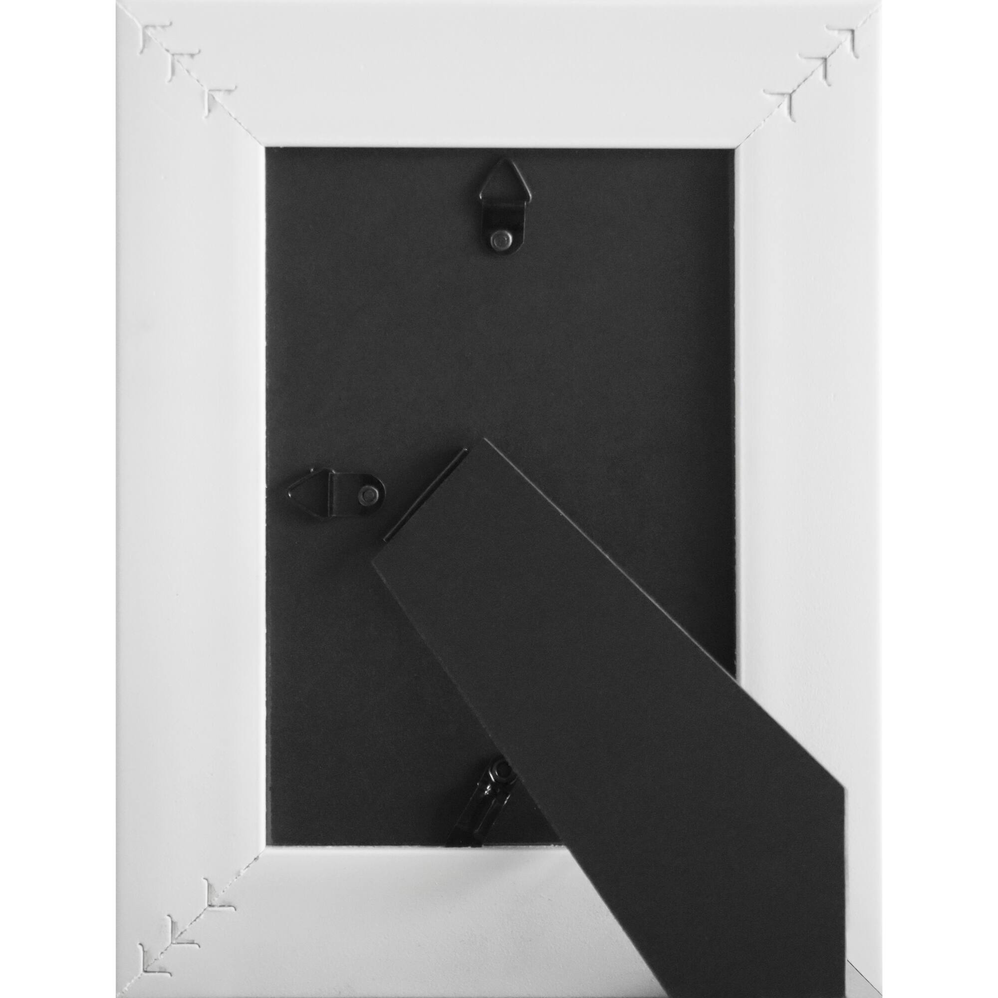 4" x 6" White Embossed Frame by Ashland®